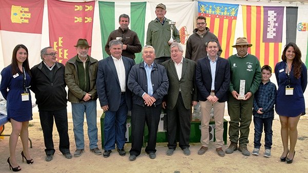 El totanero Jesús Andreo Ruzafa, 3º Clasificado en el Nacional de Reclamo 2015. El representante de la Sociedad de Cazadores de Santa Eulalia de Totana / Club Caza