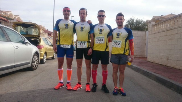 Atletas del Club Atletismo Totana participaron en la Carrera Popular Los Olivos, en Molina de Segura