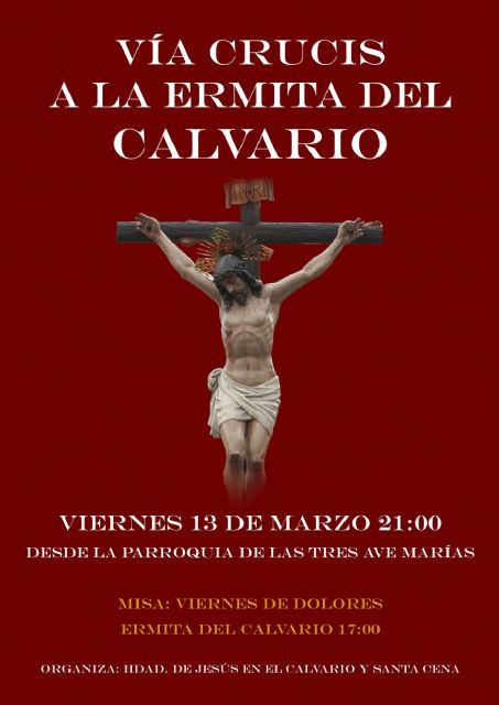 La Hdad. de Jesús en el Calvario celebra su tradicional Via Crucis este viernes