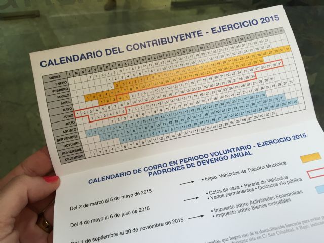 Se encuentran al cobro en periodo voluntario el impuesto de vehículos de tracción mecánica