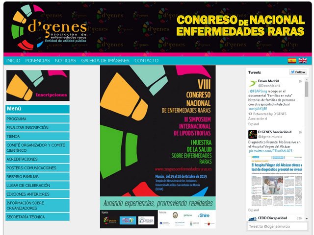 Ya está abierto el plazo para el envío de comunicaciones al VIII Congreso Nacional de Enfermedades Raras