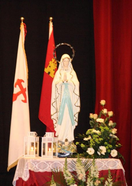 La Delegación de Lourdes de Totana realizará un rosario por las calles de Totana todos los viernes del mes de mayo