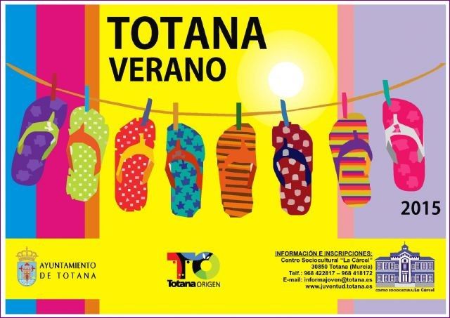 Los interesados ya pueden formalizar su inscripción en cualquiera de las actividades programadas dentro del programa juvenil 'Totana Verano´2015'