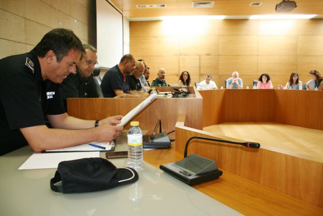 Se celebra una reunión de la Mesa de Coordinación Policial para la Protección de las Víctimas de Violencia Doméstica y de Género en Totana