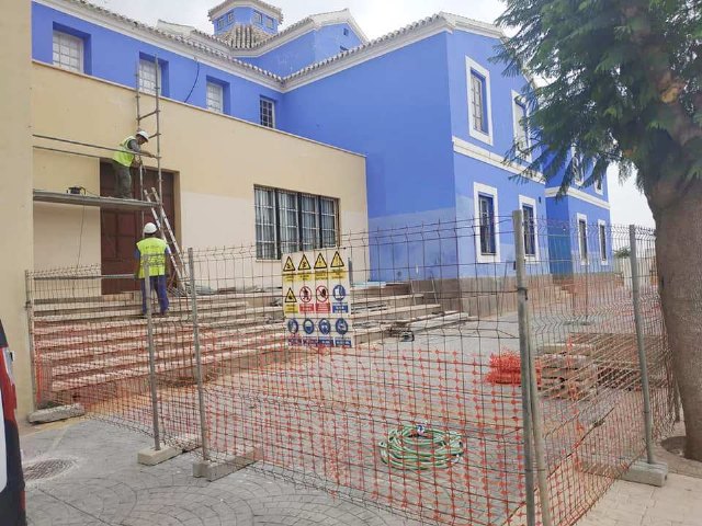 Comienzan las obras de rehabilitación del Teatro Ginés Rosa del Centro Sociocultural “La Cárcel”