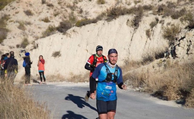 Javier Peñas, del Club Totana Triathlón, participó en la Falco Trail 2017