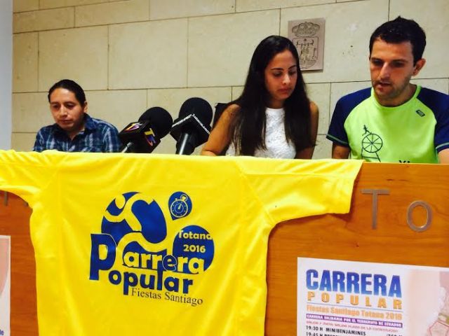 La Carrera Popular 'Fiestas de Santiago' se celebra el próximo 16 de julio a beneficio de los damnificados del terremoto de Ecuador