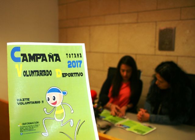 La Concejalía de Deportes promueve una campaña de captación, para incentivar el voluntariado deportivo