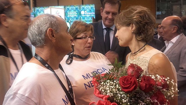 Reinvindican agua para Murcia durante la inauguración de Fruit Attraction