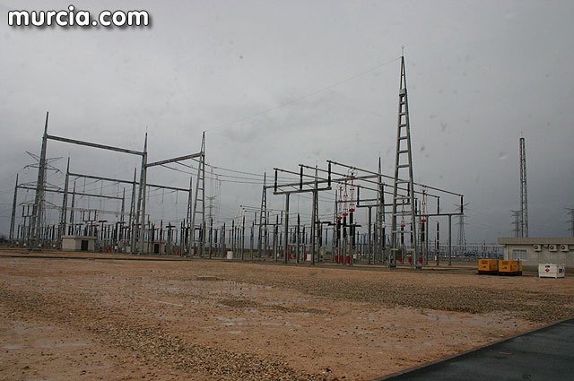 El PSOE pide la unificación del trazado de las líneas eléctricas que transportan energía hasta la subestación de Totana