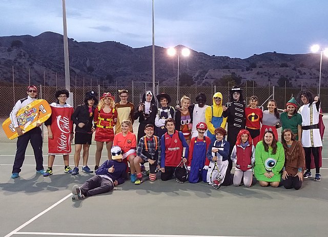 Fiesta de carnaval e interescuelas de la Escuela de Tenis del Club de Tenis Totana y XVI Open Promesas