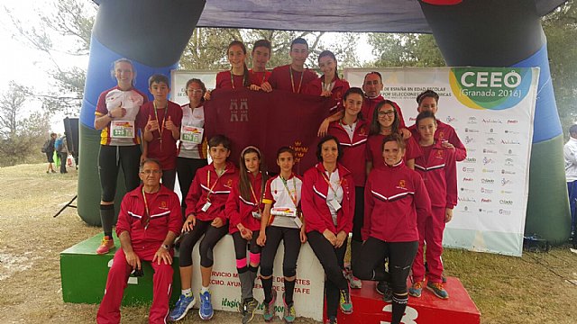 Los más pequeños del Totana-O Club Orientación en la naturaleza, en el CEEO 2016