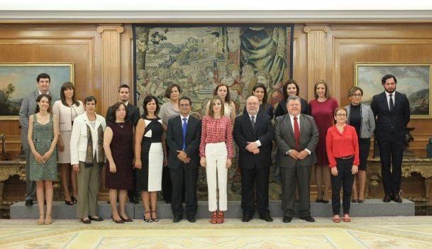 D´Genes y AELIP, presentes en la audiencia que Doña Letizia ha realizado a una representación de ALIBER, que preside el totanero Juan Carrión