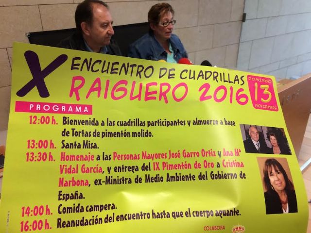 VIDEO - El X Encuentro de Cuadrillas de El Raiguero´2016 se celebra este domingo