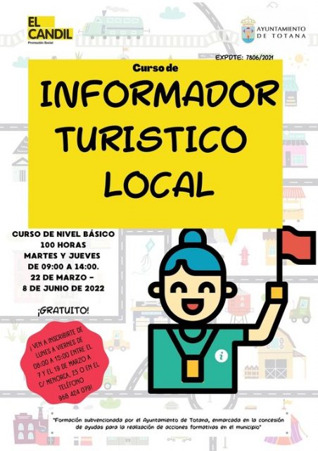 Curso de informador turístico en Totana