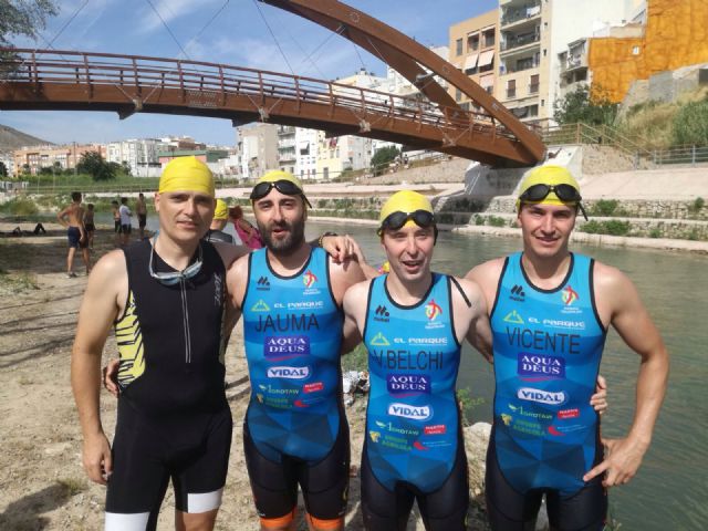 El Club Totana Triathlón presente en el Triatlón Ciudad de Cieza