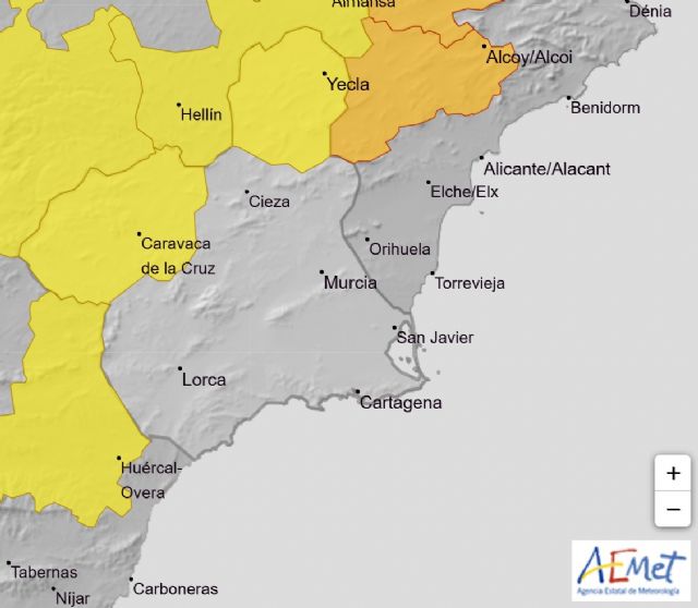 Meteorología informa sobre fenómenos meteorológicos adversos de nivel amarillo, Altiplano y Noroeste