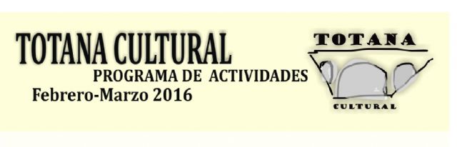 El programa 'Totana Cultural' ofrece varias actividades relacionadas con el teatro durante el fin de semana del 19 al 21 de febrero