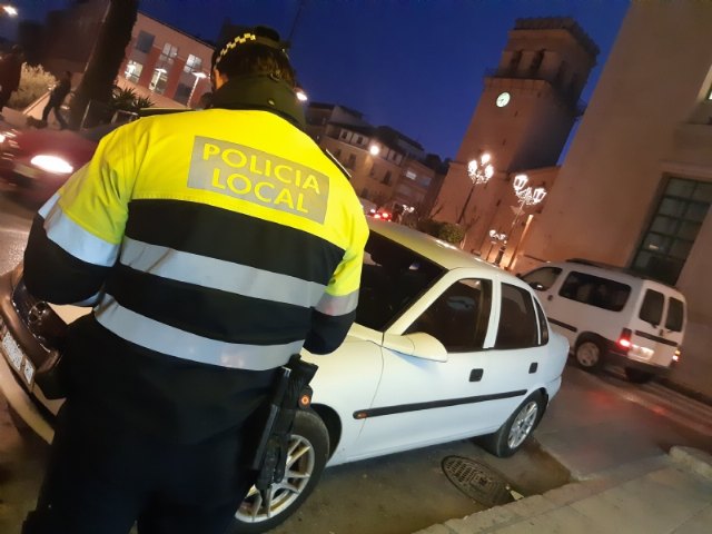 La Policía Local se suma a la campaña de la DGT para prevenir el consumo de alcohol y drogas al volante, del 16 al 22 de diciembre