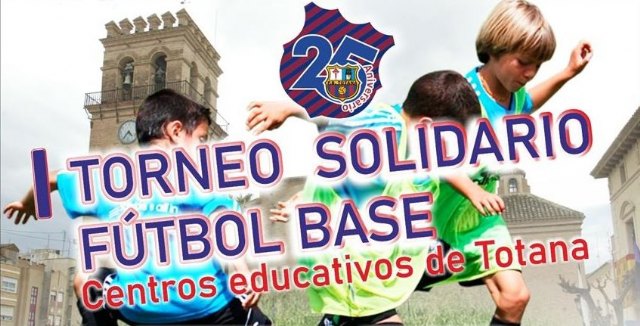 La PB Totana organiza el primer torneo solidario de fútbol base