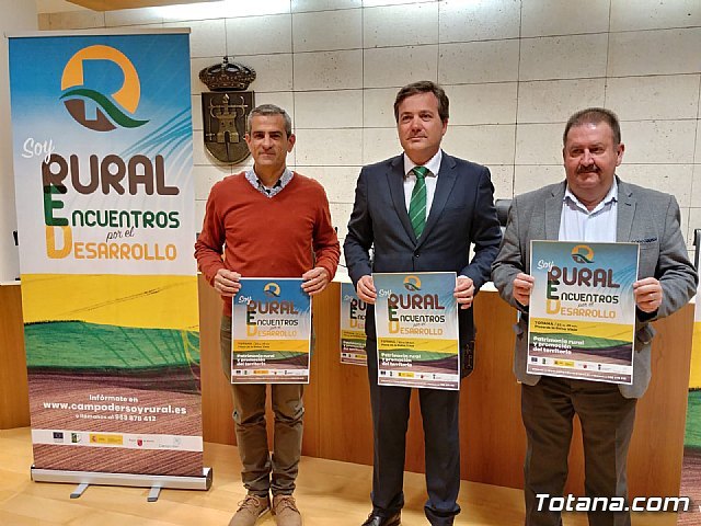 Totana acoge del 23 al 25 de noviembre la iniciativa “RURAL: Encuentros por el desarrollo” dentro del “Territorio Campoder”