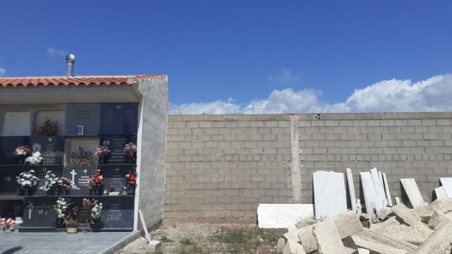 Se autoriza el proyecto para construir 40 nuevos nichos en el Cementerio Municipal “Nuestra Señora del Carmen” de Totana