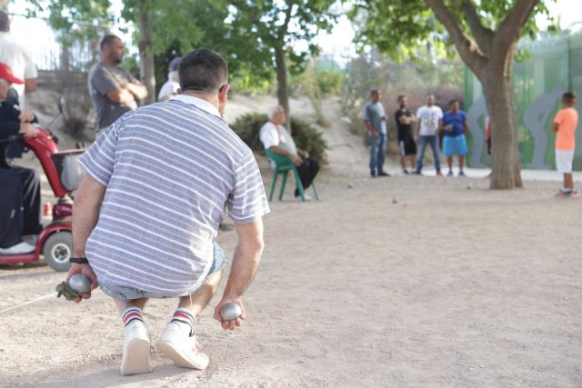 Totana triunfa en el Torneo de Feria de Petanca de los Juegos del Guadalentín