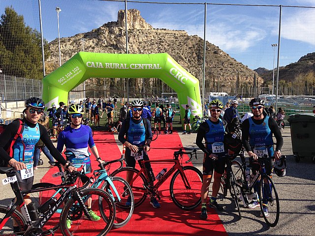 El Club Totana Triathlón participó en Archena en el Campeonato Regional Duatlón por Equipos