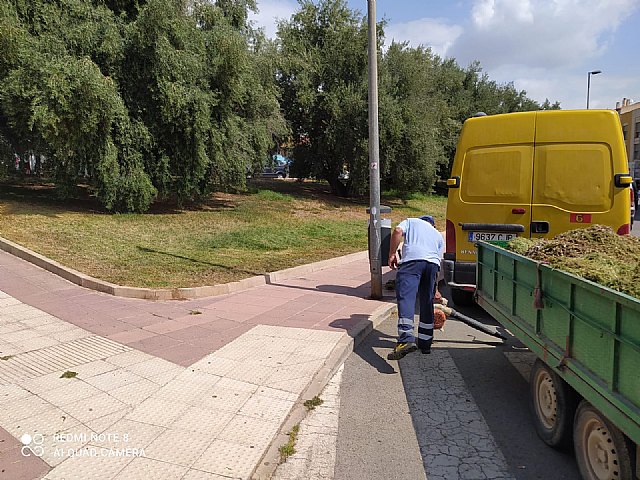 Brigada municipal: trabajos del 20 de agosto