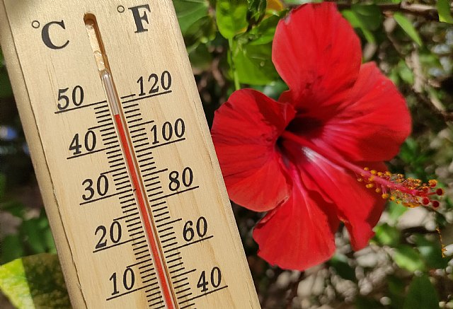 Totana registró ayer la temperatura más alta en España