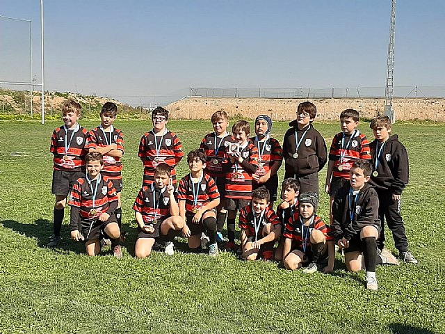 El club rugby Totana jugó sus encuentros ayer en Cartagena