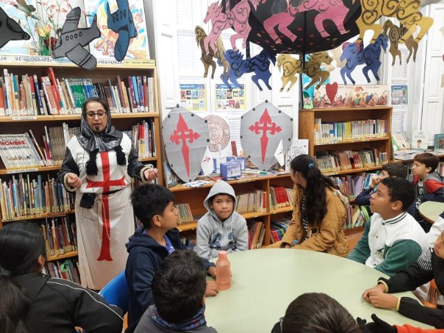 La Biblioteca Municipal realiza varias actividades de animación a la lectura con varios colectivos sociales del municipio