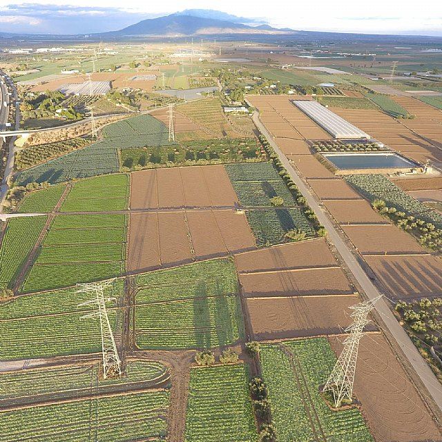 Ganar Totana-IU llevará a pleno la necesidad de un corredor energético para la alta tensión en el campo de Totana